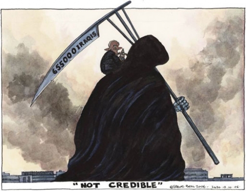 "NOT CREDIBLE" http://image.guardian.co.uk/sys-images/Guardian/Pix/steve_bell/2006/10/13/stevebell131006a.jpg